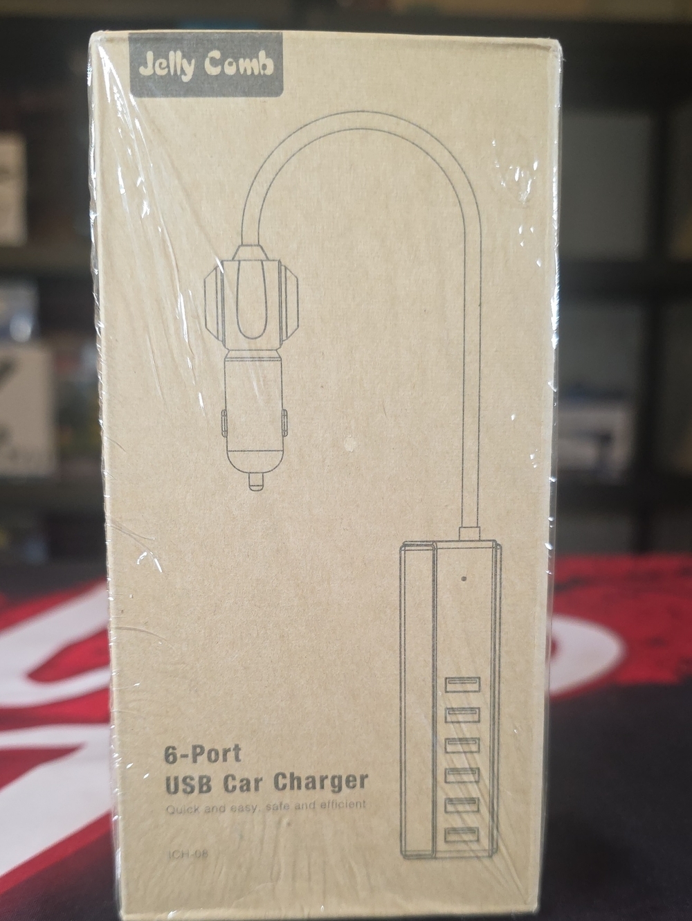 6-Port USB Car Charger - Factory Sealed